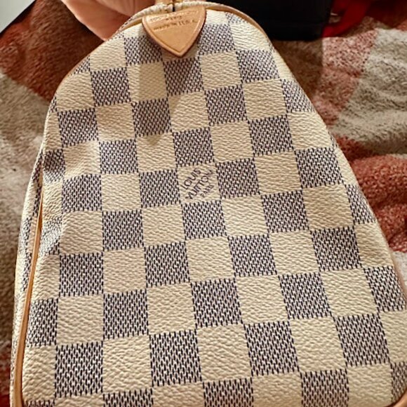 Authentic Louis Vuitton Speedy 25 Azur - Picture 3 of 4